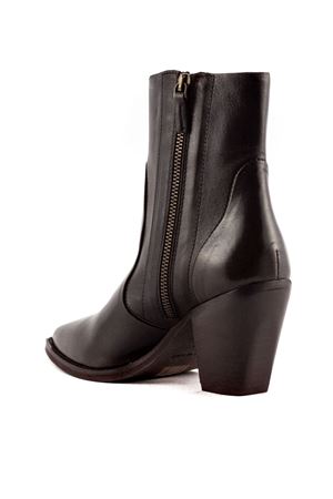 Stivaletto in pelle marrone JULIE DEE | GW196MORO